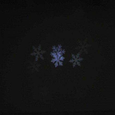 Proiector laser de Crăciun LED | fulgi č.2