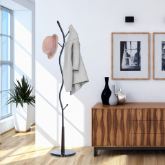 Suport metalic pentru haine | negru č.2