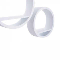 Raft pe perete 4-piese Set | alba č.3