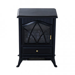 Șemineul electric LED 900/1800W | negru č.1