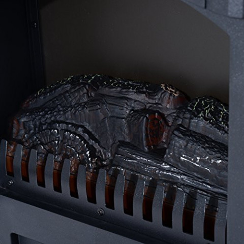 Șemineul electric LED 900/1800W | negru č.5