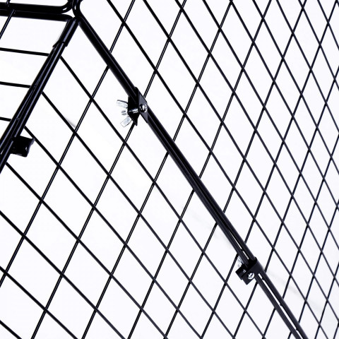 Barieră pentru șemineu 160 cm | negru č.4