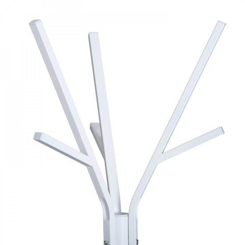 Suport metalic pentru haine 180 cm | alb č.3