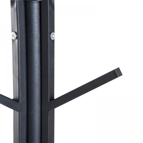 Suport metalic pentru haine 180 cm | negru č.4