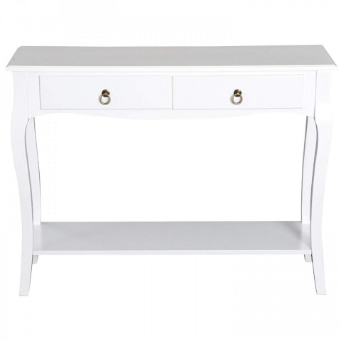 Masă tip consolă Elise | alb č.3