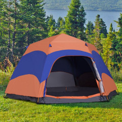 Cort camping cu plasă anti-insecte pentru 5-6 persoane č.3