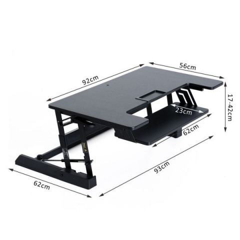 Suport PC reglabil - Fraser | negru č.4