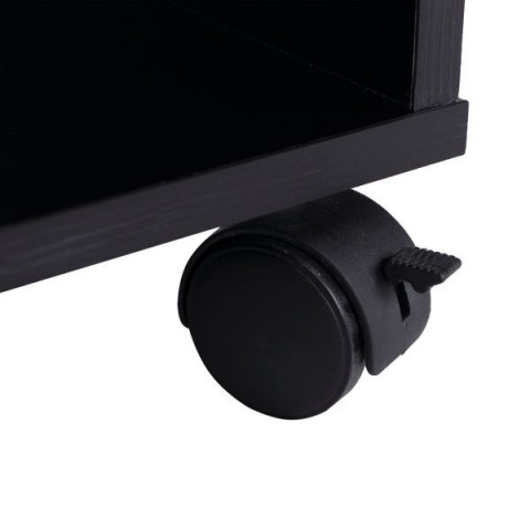 Masa PC Luis 80 x 48 x 76 cm | negru č.8