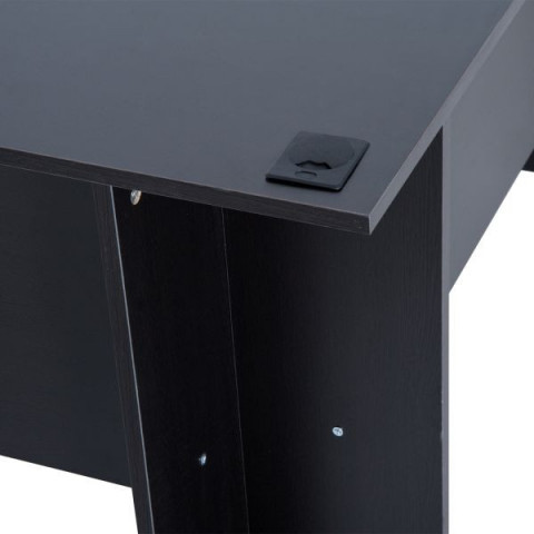 Masă de colț PC Fabian 136 x 130 x 72 cm | negru č.4