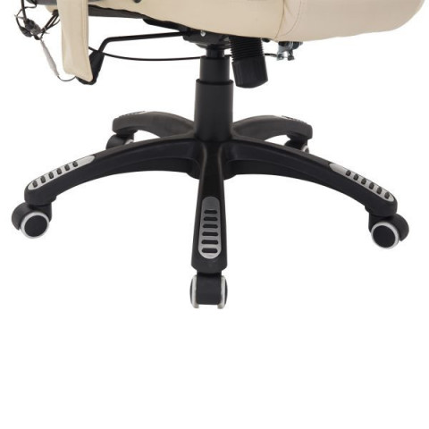 Scaun de birou de lux cu funcție de masaj și încălzire | crem č.4