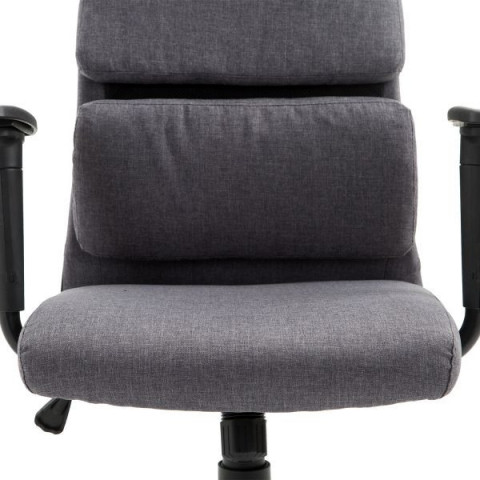 Scaun de birou tapițat | gri č.9