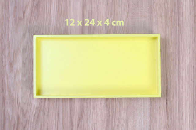 Cutie depozitare galben 1018 č.2