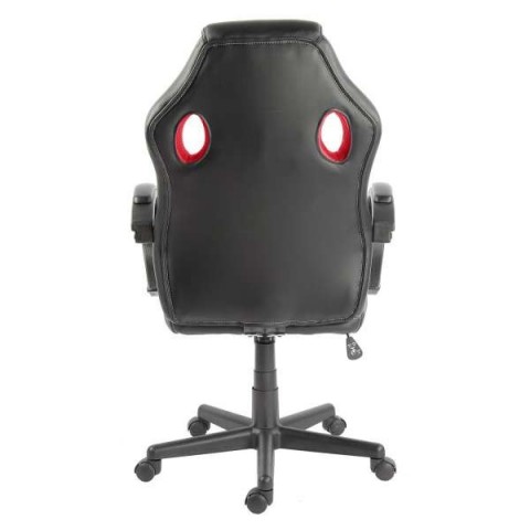 Scaun de birou Racing design negru-roșu  č.6