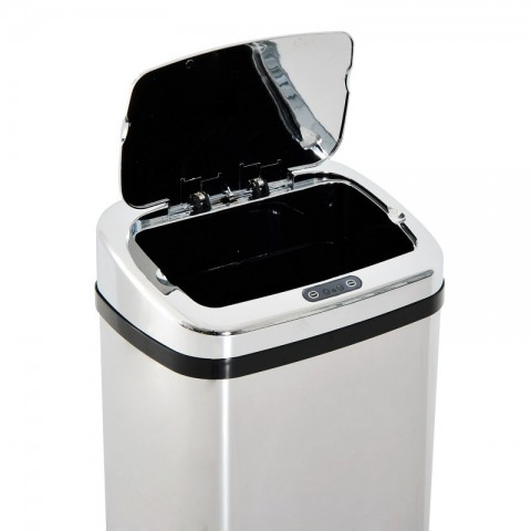 Coș de gunoi automat 50 l | otel inoxidabil č.4
