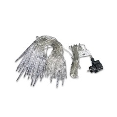 Instalație de Crăciun LED tip șirag, țurțuri, 5,5 m | alb rece 40 LED č.3