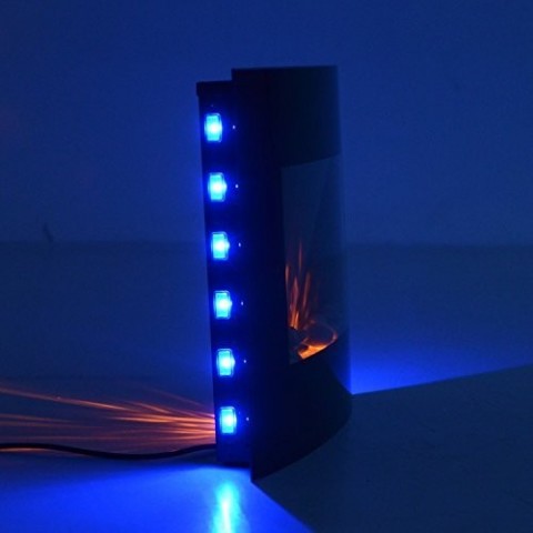 Șemineu electric de perete cu efect flăcări 1000/2000W č.3