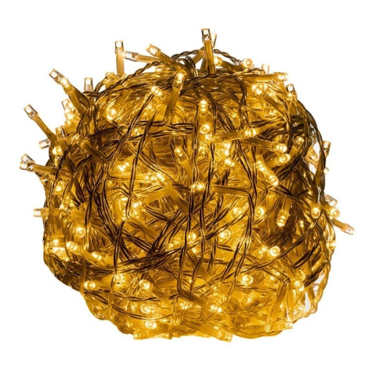 Instalație de Crăciun LED 20 m | alb cald 200 LED