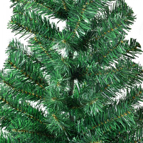 Arbore de Crăciun, artificial 210 cm verde č.4