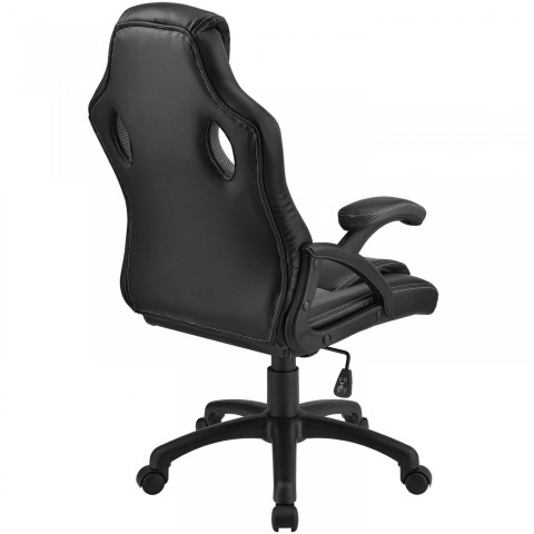 Scaun de birou Racing design | sur-negru č.3