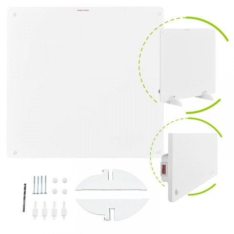 Panou radiant infraroșu 425W ceramic | 60 x 1 x 60 cm č.6