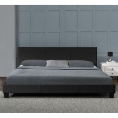 Pat tapițat Barcelona 180 x 200 cm | negru č.3